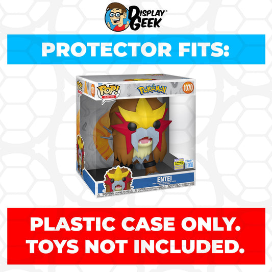Pop Protector for 10 inch Entei SDCC #1070 Jumbo Size Funko Pop