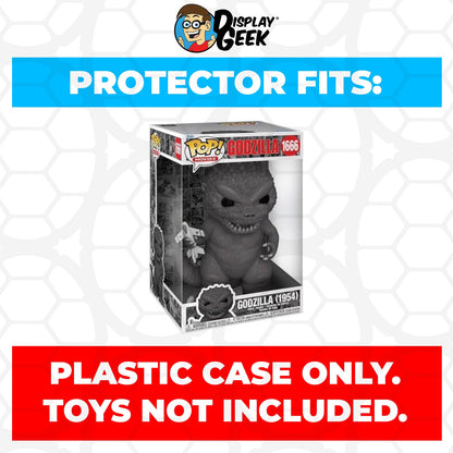 Pop Protector for 10 inch Godzilla 1954 #1666 Jumbo Size Funko Pop