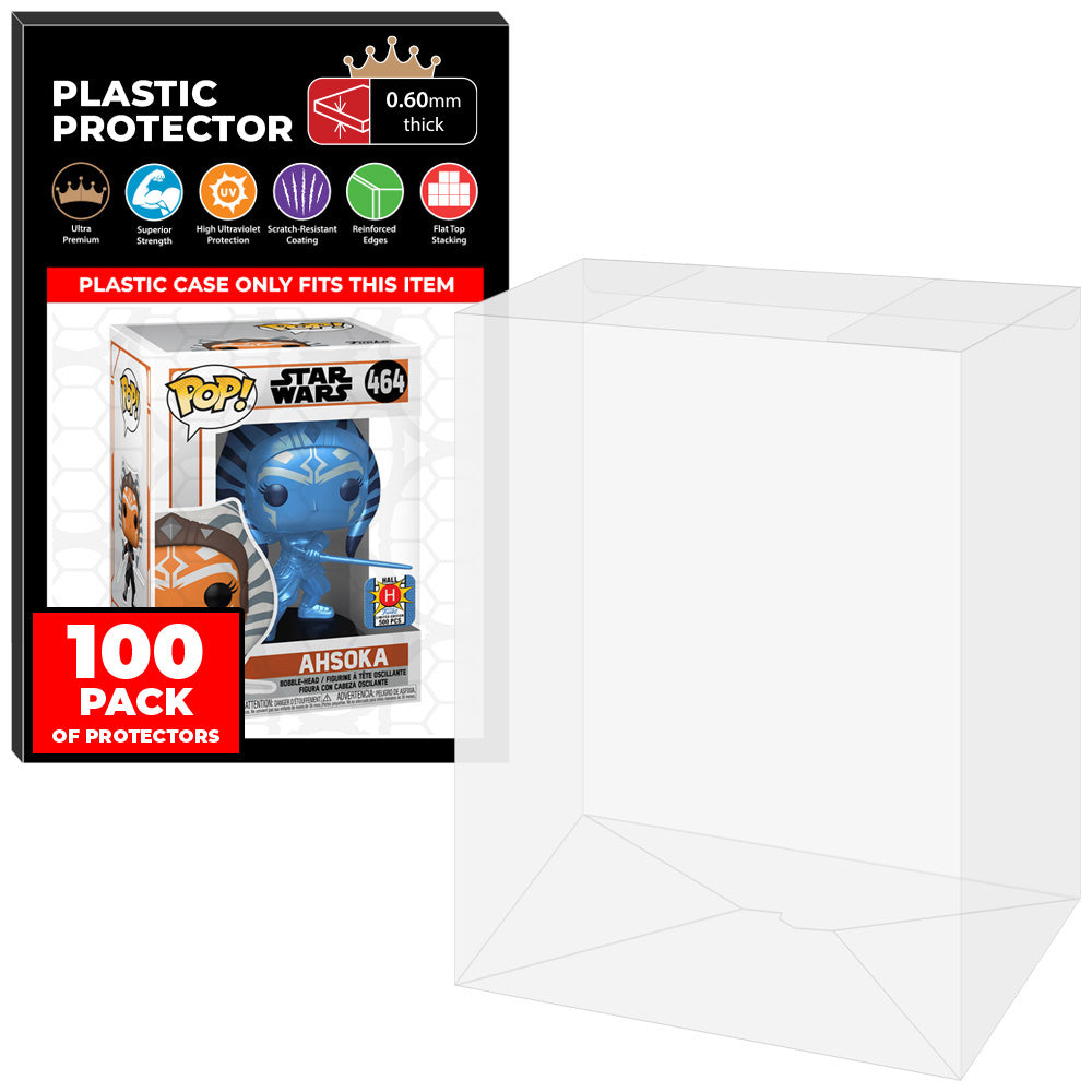 100 Pack of Funko Pop Protectors for 4 inch Standard Size