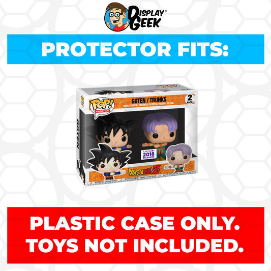 Pop Protector for 2 Pack Goten & Trunks Funko Pop