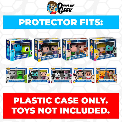 Pop Protector for 2 Pack Mini Aurora & Maleficent #07 Funko Pop