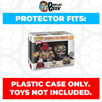 Pop Protector for 2 Pack Roadhog & Junkrat SDCC Funko Pop