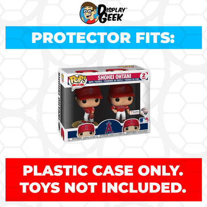 Pop Protector for 2 Pack Shohei Ohtani Angels Alternate Uniform Funko Pop