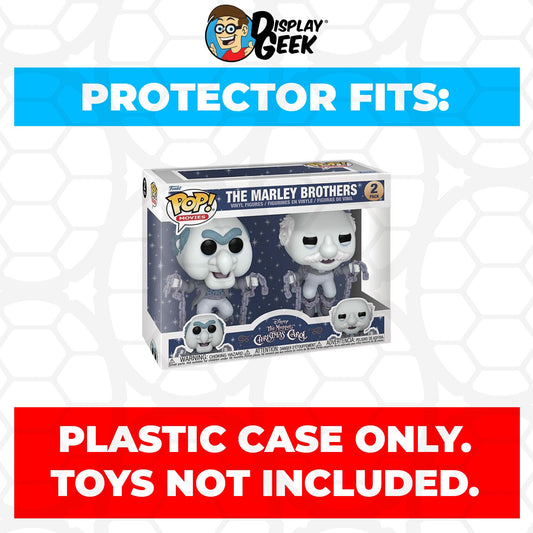 Pop Protector for 2 Pack The Marley Brothers Glow Funko Pop