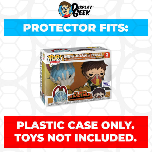 Pop Protector for 2 Pack Tomura Shigaraki and Overhaul Funko Pop