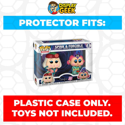 Pop Protector for 2 Pack Coraline - Spink & Forcible Funko Pop