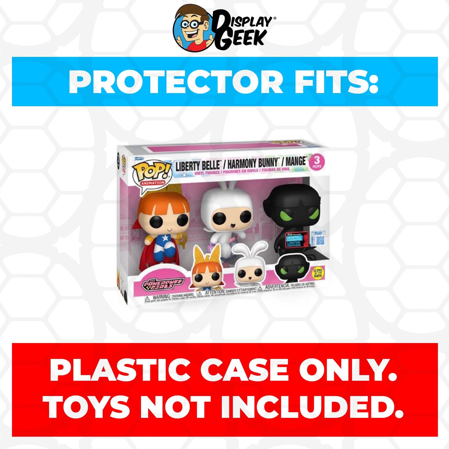 Pop Protector for 3 Pack Powerpuff Girls Diamond SDCC Funko Pop