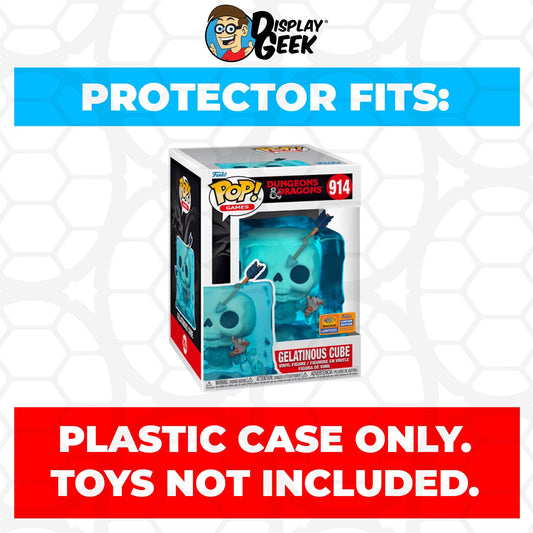 Pop Protector for Gelatinous Cube Blue WonderCon #914 Funko Pop