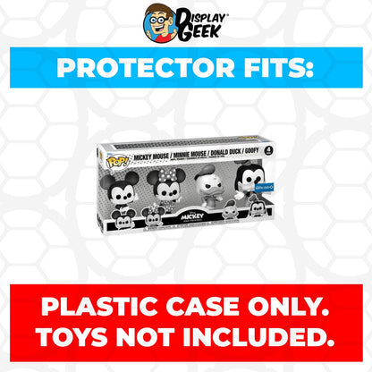 Pop Protector for 4 Pack Mickey & Friends Funko Pop