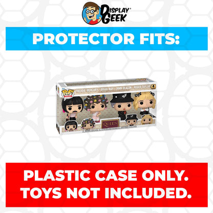 Pop Protector for 4 Pack Queen I Want to Break Free Funko Pop