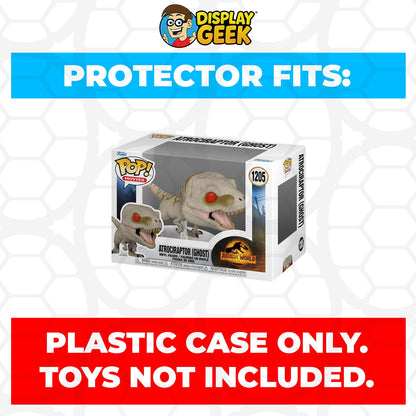 Pop Protector for 4 inch Funko Pop Jurassic World - Atrociraptor Panthera #1216