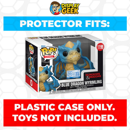 Pop Protector for 4 inch Gold Dragon Wyrmling #1200 Box