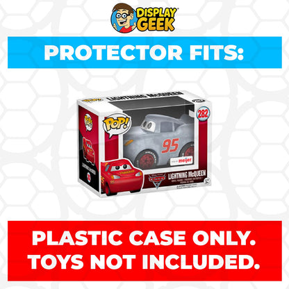 Pop Protector for 4 inch Funko Pop Cars - Lightning McQueen Dinoco Blue SDCC #128