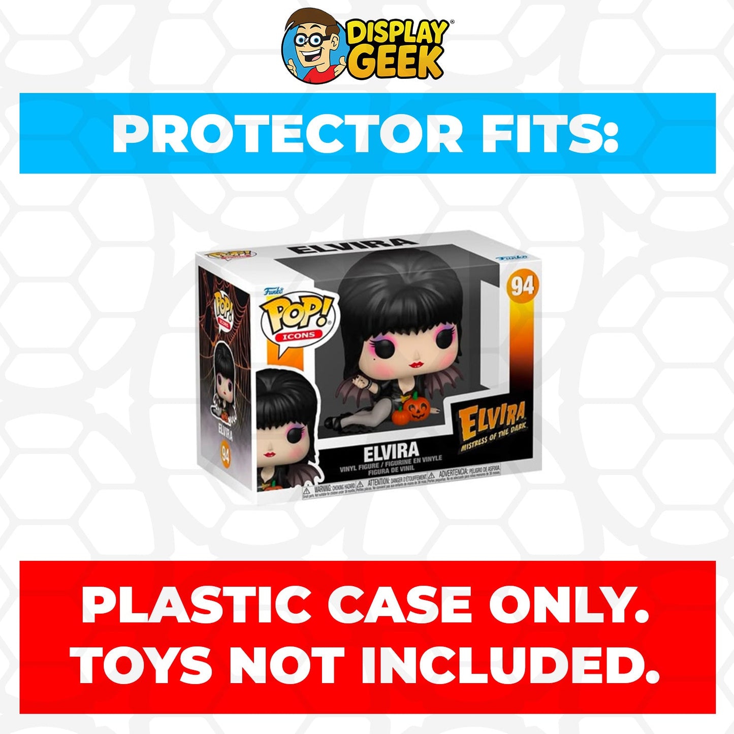 Pop Protector for 4 inch Funko Pop Elvira #94
