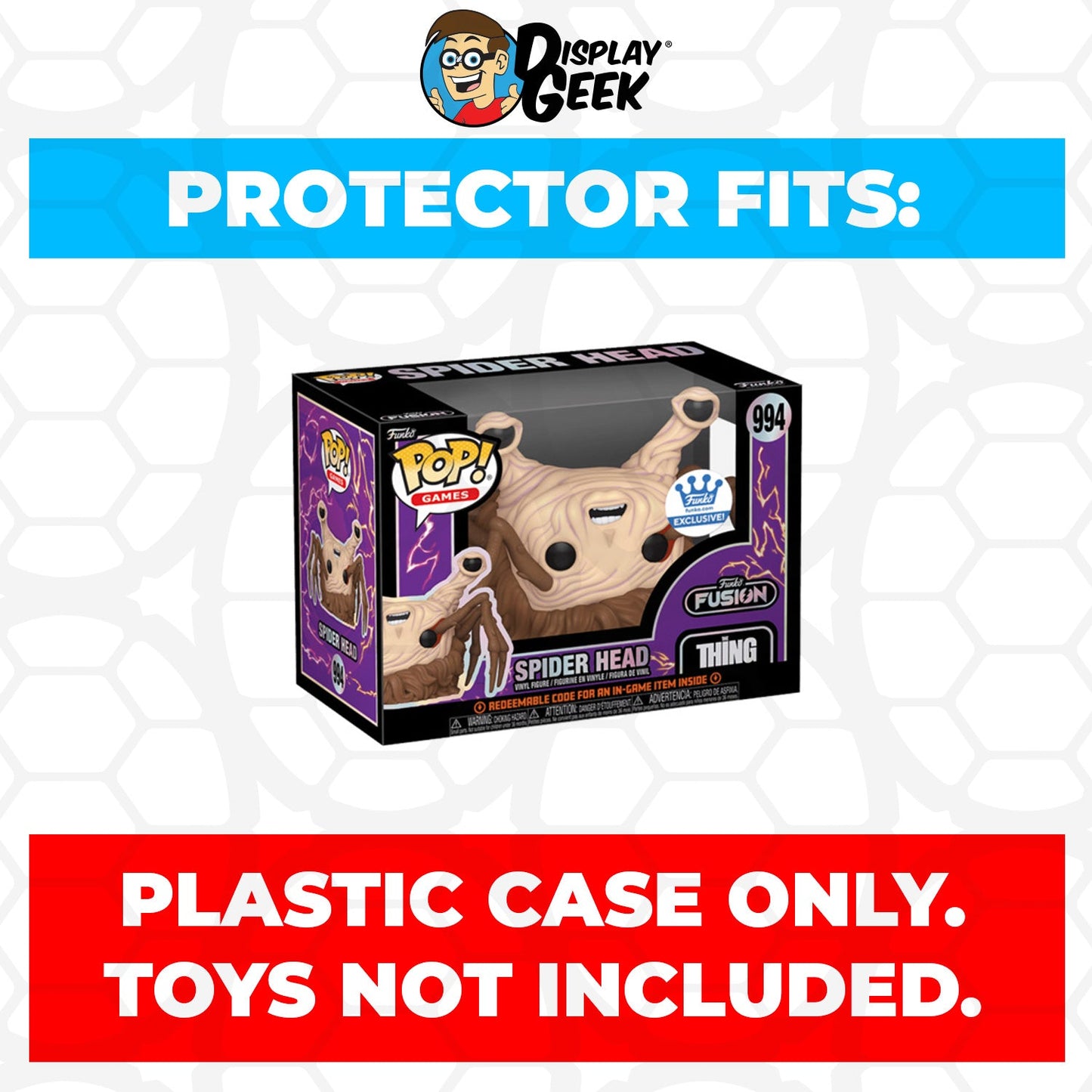 Pop Protector for 4 inch Funko Pop Funko Pop The Thing - Spider Head #994