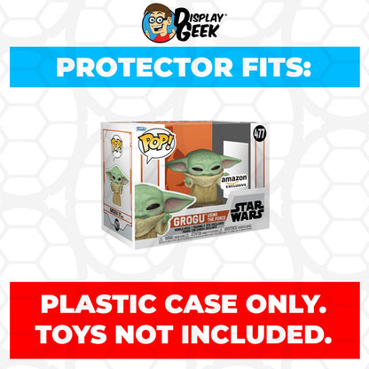 Pop Protector for 4 inch Funko Pop Grogu Using the Force #477
