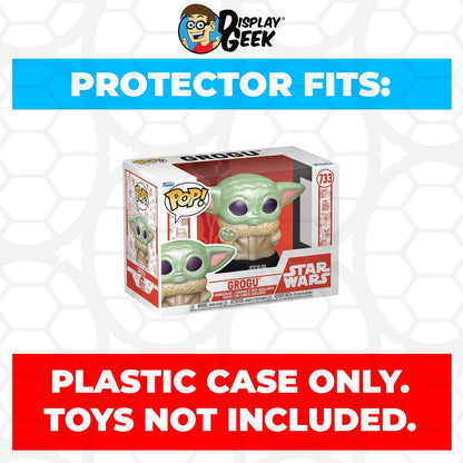 Pop Protector for 4 inch Funko Pop Holiday Grogu as Snowman #748