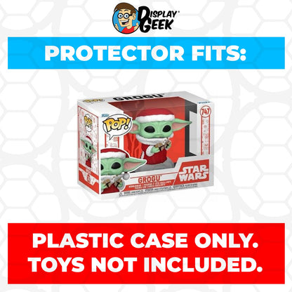 Pop Protector for 4 inch Funko Pop Holiday Grogu as Snowman #748