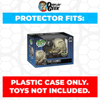 Pop Protector for 4 inch Funko Pop NFT Alien - Pilot Engineer #348
