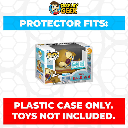 Pop Protector for 4 inch Funko Pop Reuben Sleeping #1571