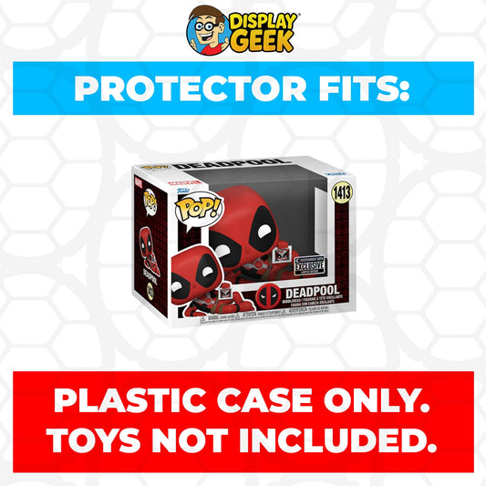 Pop Protector for 4 inch Funko Pop Sexy Deadpool with Wolverine #1413