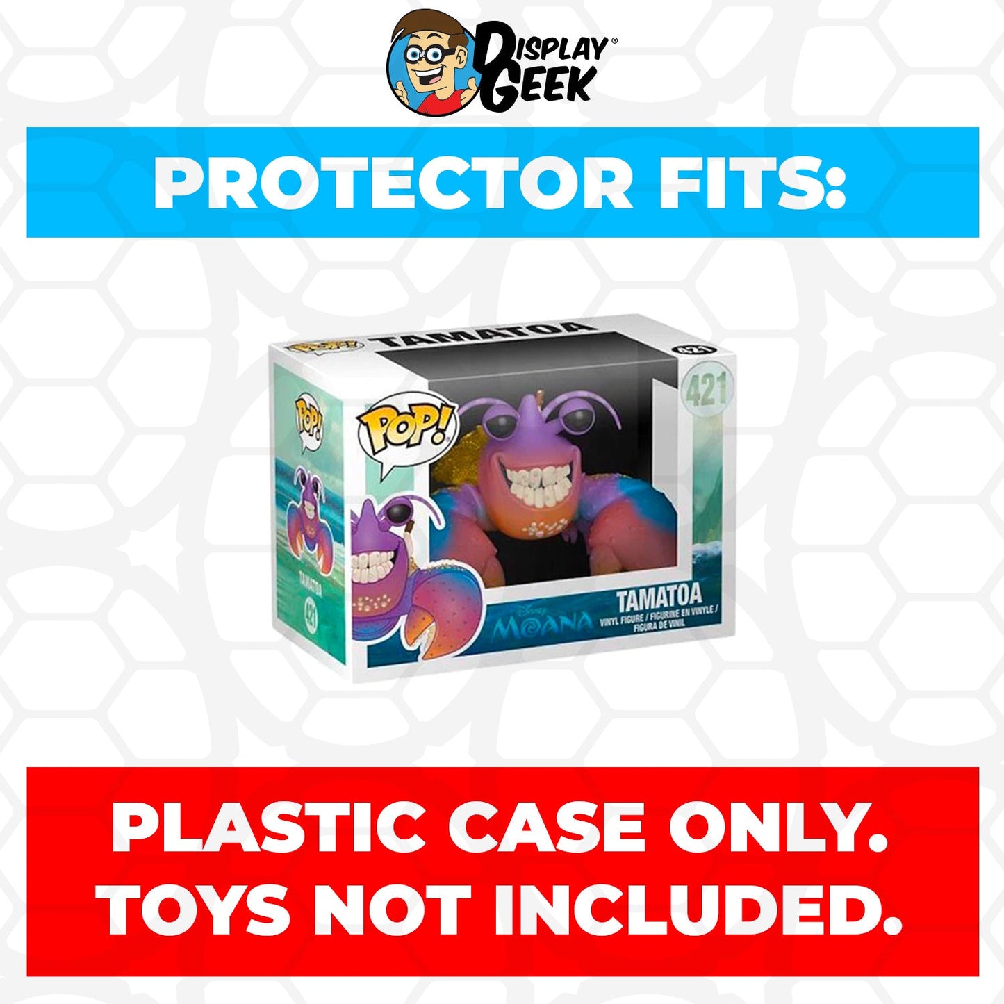 Pop Protector for 4 inch Funko Pop Tamatoa #421