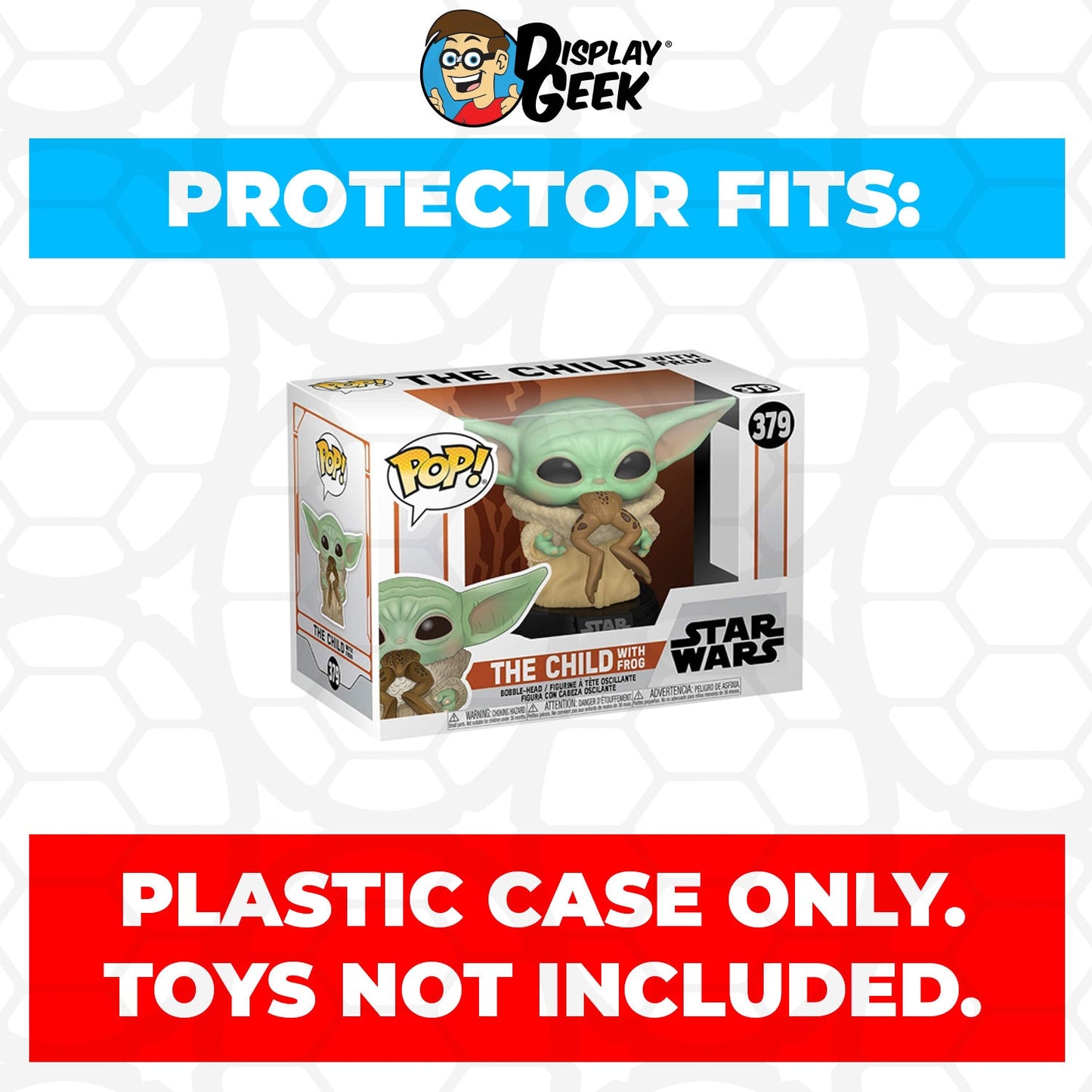 Pop Protector for 4 inch Funko Pop The Child with Frog #379