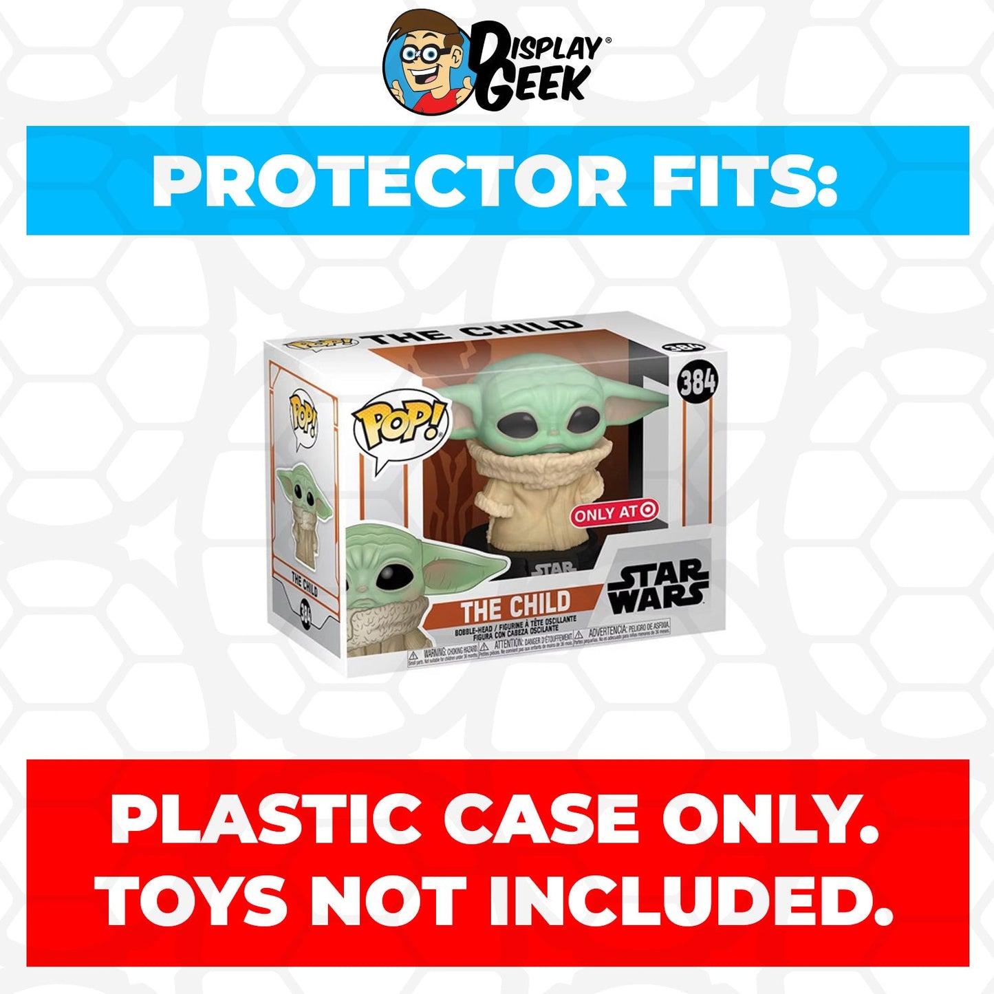 Pop Protector for 4 inch Funko Pop The Child in Sack #405