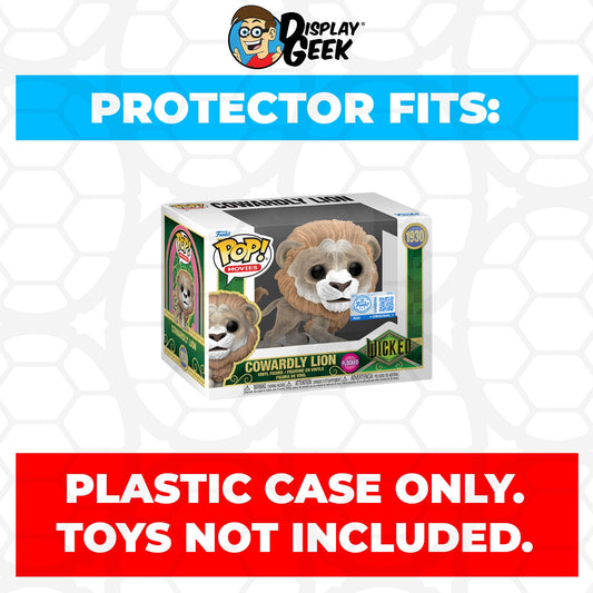 Pop Protector for 4 inch Funko Pop Cowardly Lion Flocked #1930