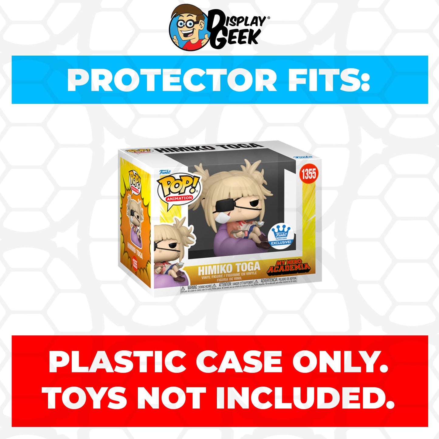 Pop Protector for 4 inch Funko Pop Himiko Toga with Sushi #1355