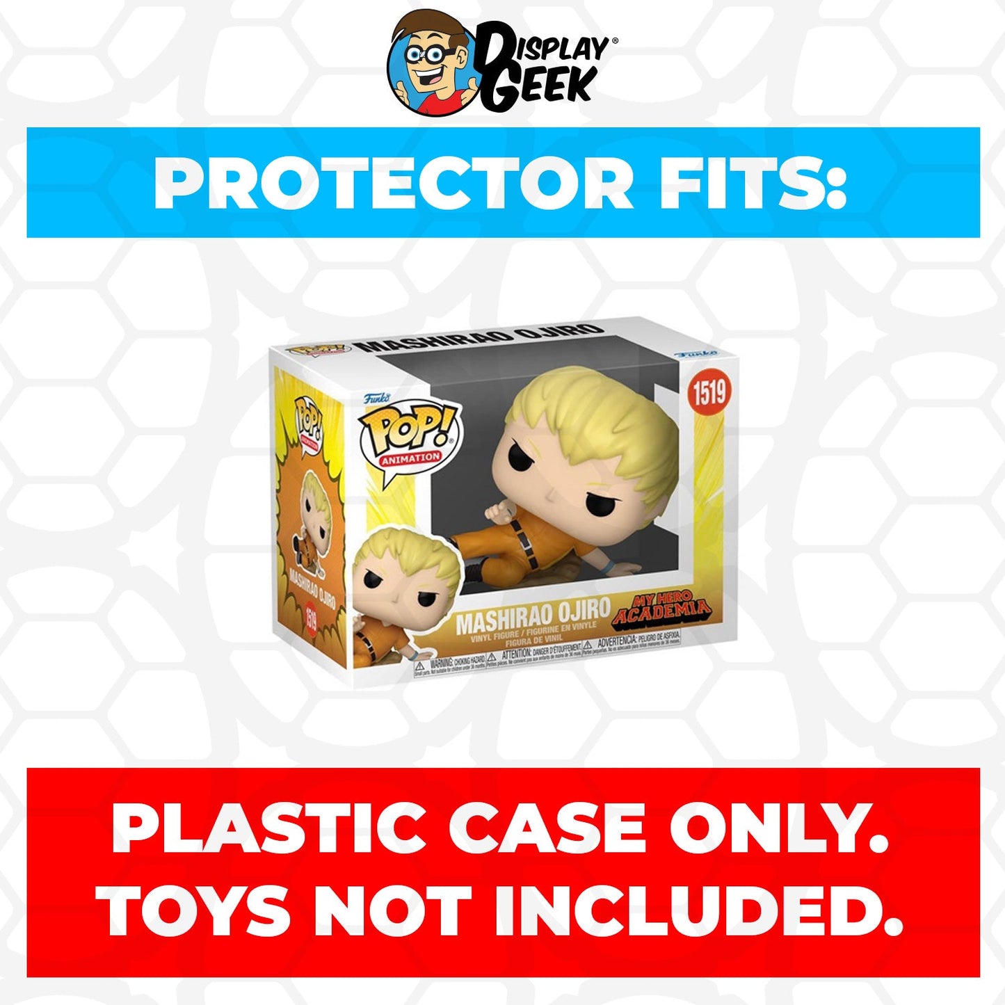 Pop Protector for 4 inch Funko Pop Mashirao Ojiro #1519