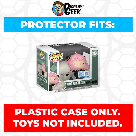 Pop Protector for Funko Pop Premium Anya Forger Sleeping on Bond #2174 Box