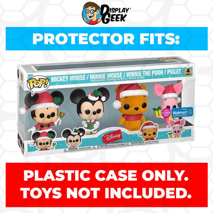 Pop Protector for Funko Pop 4 Pack Holiday Mickey & Friends
