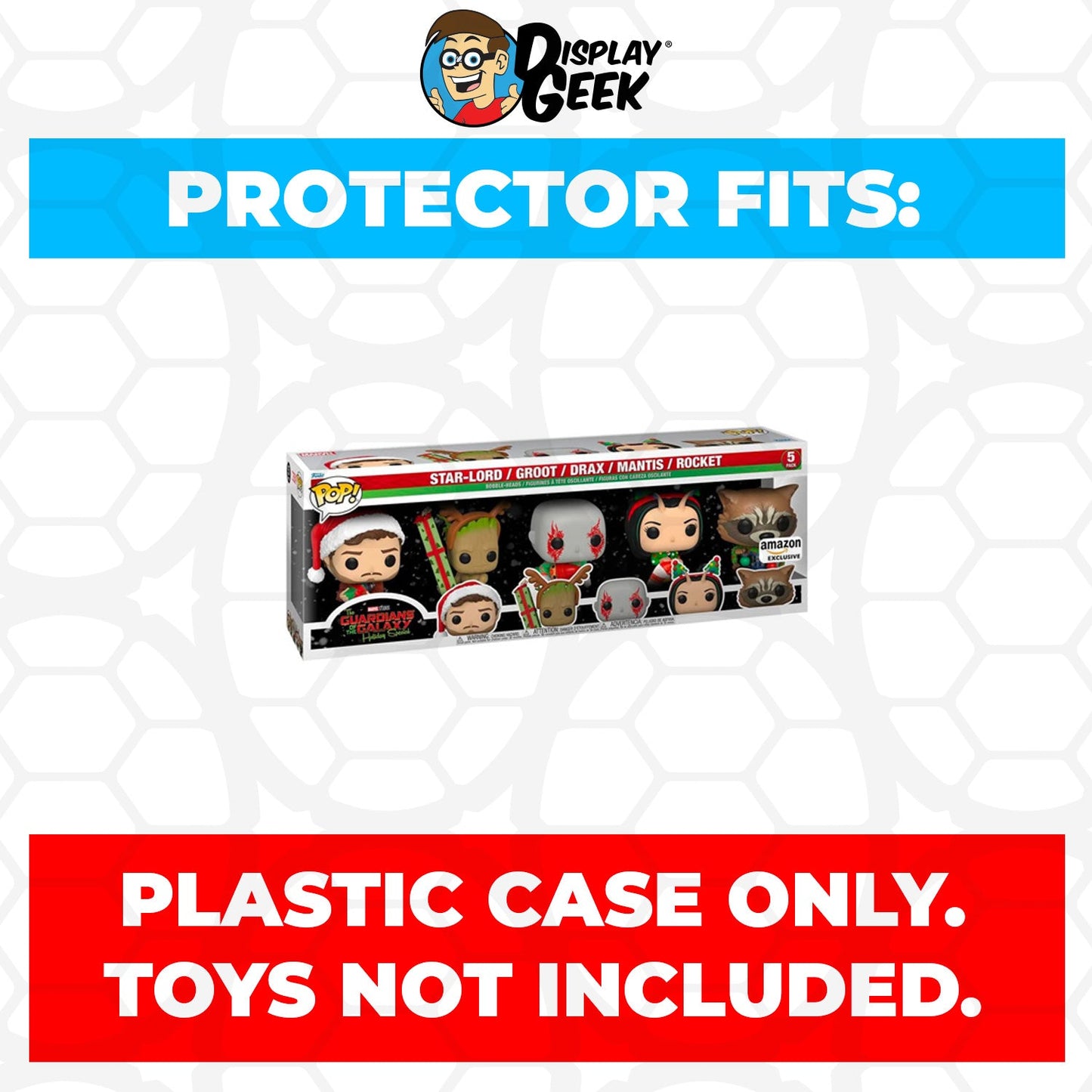 Pop Protector for 5 Pack Guardians of the Galaxy Holiday Funko Pop