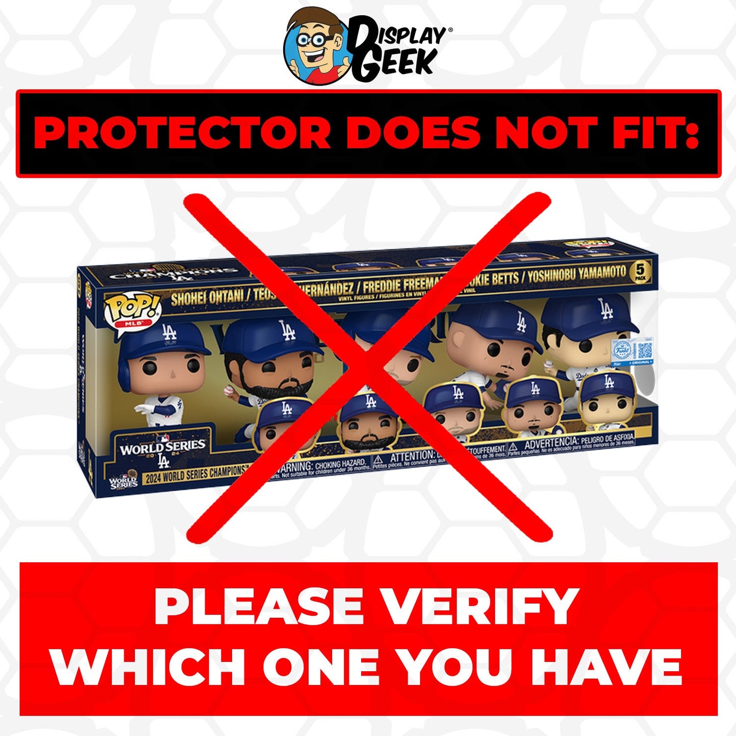 Pop Protector for 5 Pack Captain America Through the Ages Funko Pop