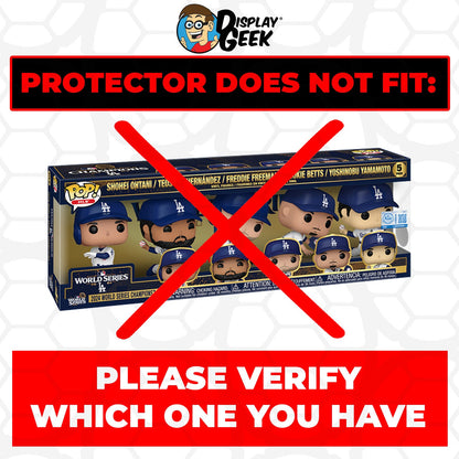 Pop Protector for 5 Pack DC Gingerbread Funko Pop