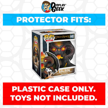 Pop Protector for 6 inch Balrog #448 Super Funko Pop
