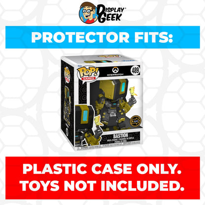Pop Protector for 6 inch Bastion Gold Metallic #489 Super Funko Pop
