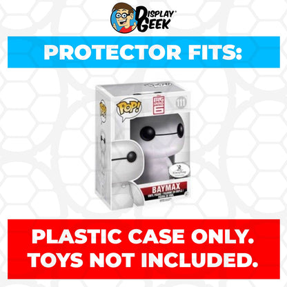 Pop Protector for 6 inch Baymax Bandaged Glitter SDCC #1464 Super Funko Pop