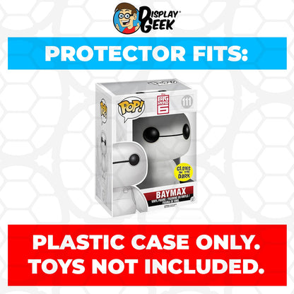 Pop Protector for 6 inch Baymax with Mochi #988 Super Funko Pop