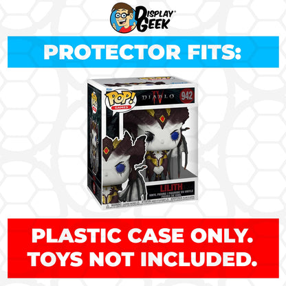 Pop Protector for 6 inch Diablo IV Lilith #942 Super Funko Pop