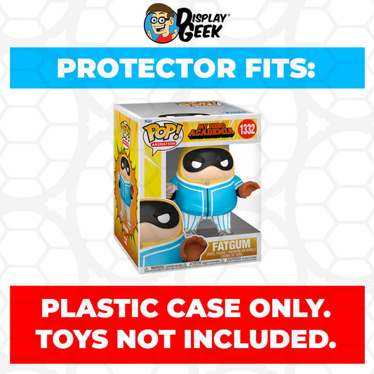 Pop Protector for 6 inch Fatgum HLB Baseball Metallic #1332 Super Size Funko Pop
