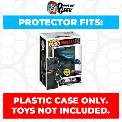 Pop Protector for 6 inch Godzilla Atomic Breath Glow #239 Super Funko Pop