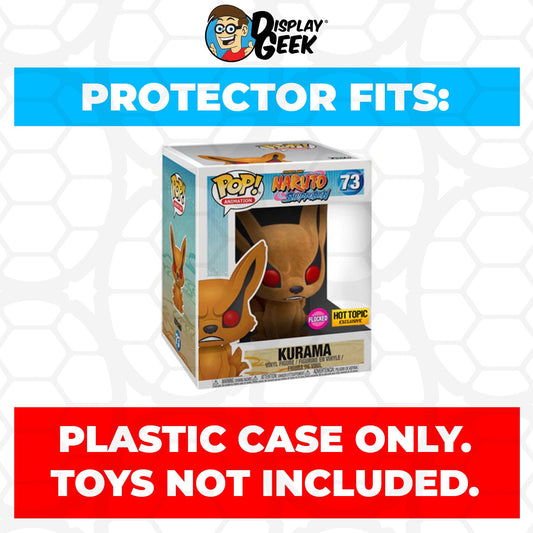 Pop Protector for 6 inch Kurama Flocked #73 Super Funko Pop