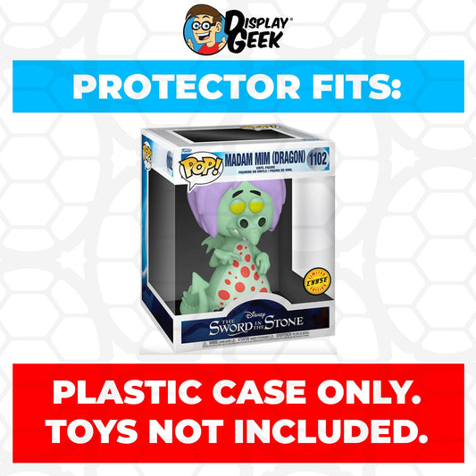 Pop Protector for 6 inch Madam Mim Dragon Chase #1102 Super Size Funko Pop