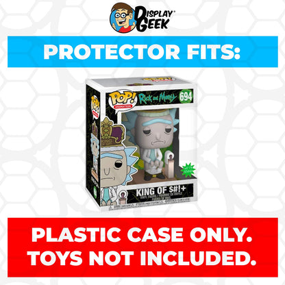 Pop Protector for 6 inch King of Shh with Sound #694 Funko Pop
