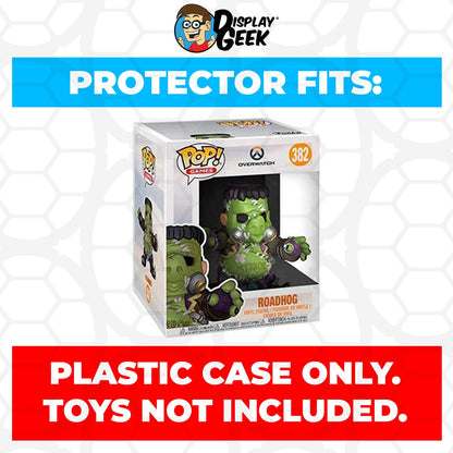 Pop Protector for 6 inch Roadhog Junkenstein's Monster #382 Super Funko Pop