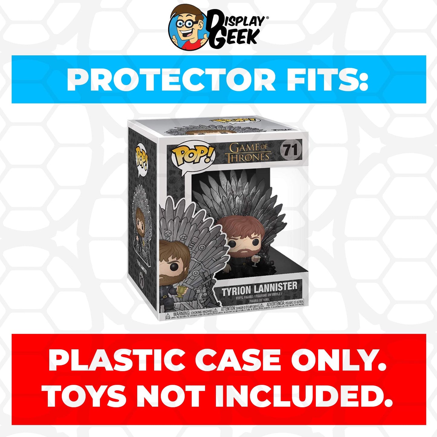Pop Protector for 6 inch Cersei Lannister Iron Throne #73 Super Funko Pop