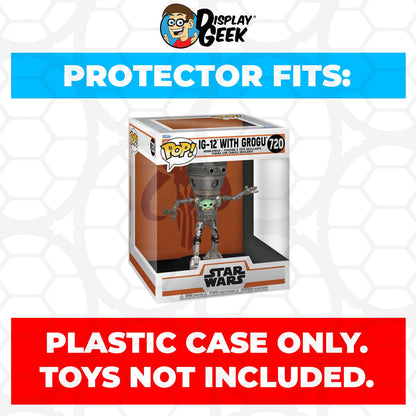 Pop Protector for 6 inch IG-12 with Grogu Lights & Sound #720 Super Funko Pop