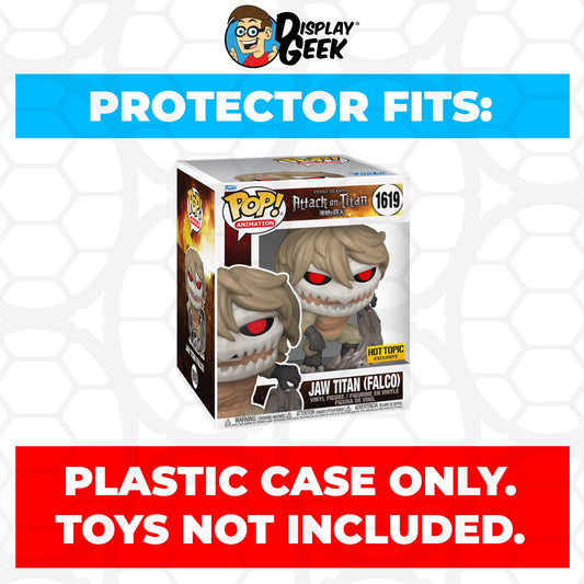 Pop Protector for 6 inch Jaw Titan Falco #1619 Super Funko Pop